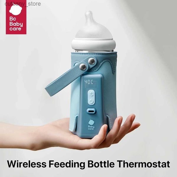 Bebek Şişeler# BC Babycare Portab USB Süt Su Isıtma Şişesi Gece Gıda Termostat/Giden Besleme Şişe Isıtma Kapağı L240327