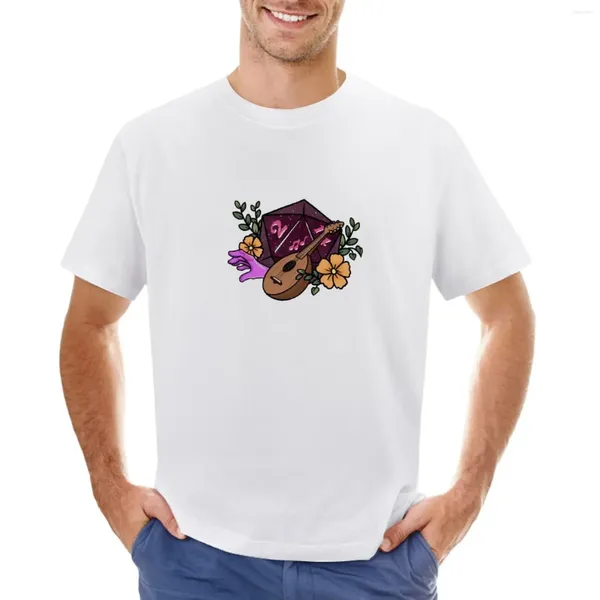 Polo da uomo Scanlan Shorthalt D20 Dice T-shirt Anime Abbigliamento Camicetta Taglie forti Magliette Uomo Grandi e alte Magliette