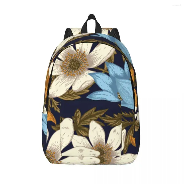 Zaino Vintage Flowers Borsa da viaggio unisex Zaino Bookbag Mochila