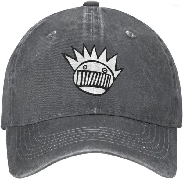 Ball Caps Ween Boognish Schloads Männer Frauen Baseball Cap Washed Distressed Denim Vintage Dad Hat Plain Schwarz