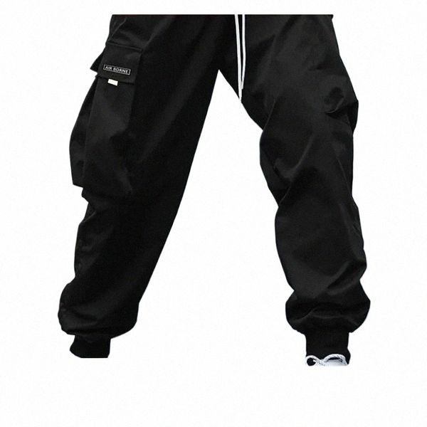 2024 Yeni Sweatpants Erkek Camoue Elastikiyet Askeri Kargo Pantolon Çizme Çok Cep Dipleri Sıradan Jogger Pantolon L9QL#