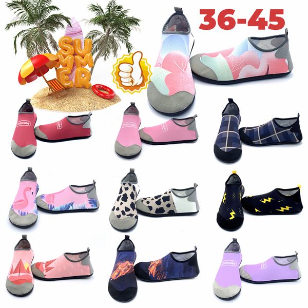 Sapatos esportivos GAI Sandálias Homens e Mulheres Wading Shoes Barefoot Swims Sports Water Shoes Outdoor Beachs Sandal Couple Creeks Shoes tamanhos EUR 35-46