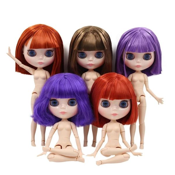 ICY DBS Blyth Puppe 16 BJD Gelenkkörper Weiße Haut Sonderangebot zum Verkauf Zufällige Augenfarbe 30 cm SPIELZEUG Mädchen Geschenk Anime 240313