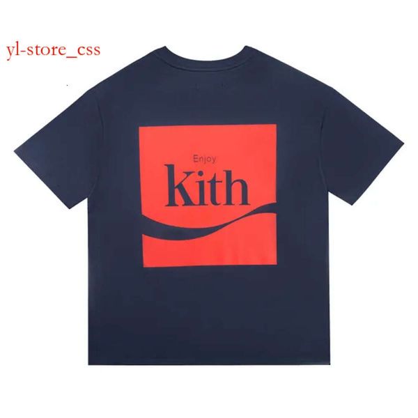 Kith Tom e Jerry T-shirt Designer Uomo Top Donna T-shirt casual Uomo di alta qualità STREET Tee Vintage Moda Abbigliamento Tees T-shirt sportiva comoda da uomo 5434