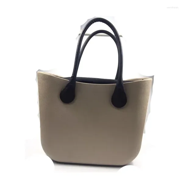 Schultertaschen Farbe Silikon Damen Handtasche für 2024 Shopping Style Bag