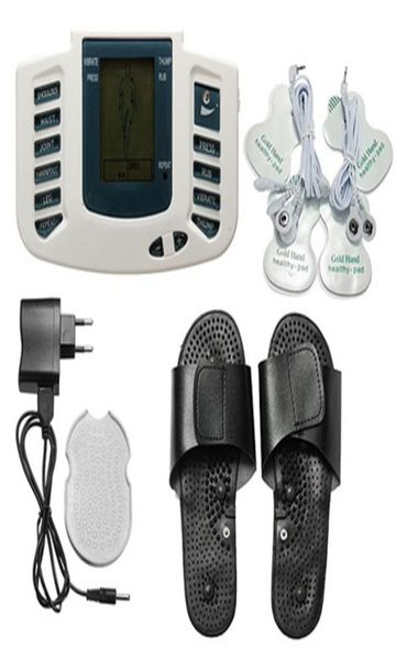 JR309 Stimolatore muscolare elettrico Massaggiatore relax per tutto il corpo Massaggiatore per terapia muscolare massaggiatore Elettroimpulso TENS Massaggio con agopuntura5747700