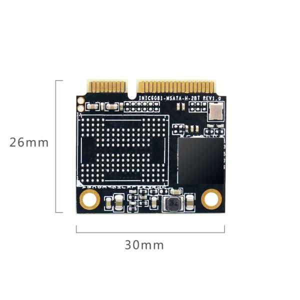 Drives Kingspec Половина SLIM MSATA SSD 64G 128GB 256 ГБ 512 ГБ 1 ТБ HDD SATA 3.0 для таблеточного ПК HD -ноутбук диск жесткий диск MSATA Half Size