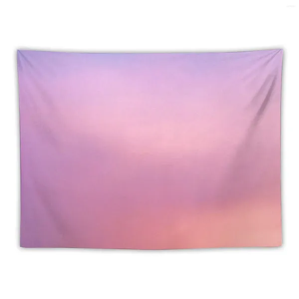 Tapeçarias pastel roxo e rosa céu tapeçaria decoração quarto coisas para a decoração de casa estética