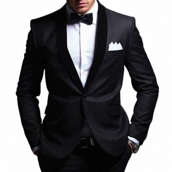 Fi terno masculino 2024 ajuste fino ternos masculinos mais recente casaco calça design festa de casamento blazer noivo smoking traje homme jaqueta + calças 95lt #