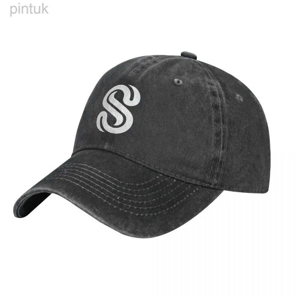 Ball Caps s denim beyzbol şapkası popüler kelime kadınlar erkekler özel diy kamyoncu şapka bahar sokak tarzı açık spor dropshipping snapback kapağı 24327