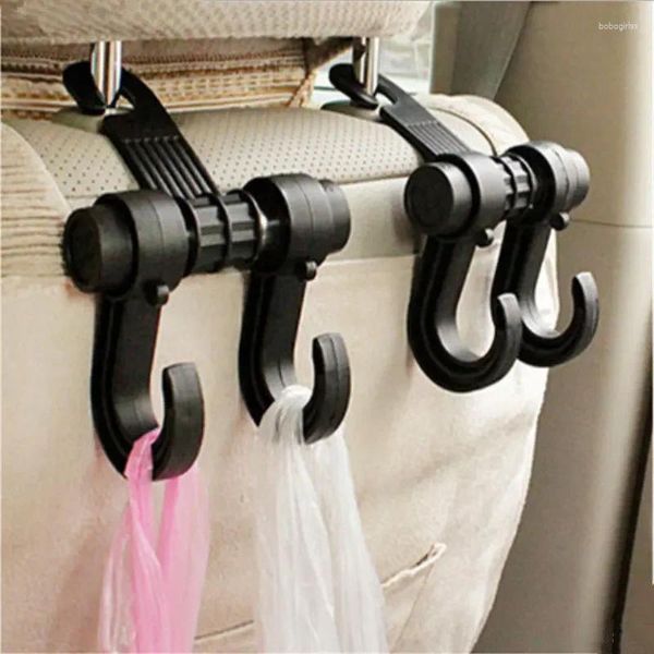 Haken Universal Auto Sitz Kopfstütze Haken Lagerung Kleiderbügel Auto Fahrzeug Zurück Organizer Handtasche Geldbörse Halter Clip Zubehör