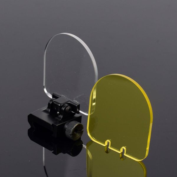 Защитный щиток для двойной линзы, круглая складная защитная линза серии 55, базовый щиток для глаз 20 мм