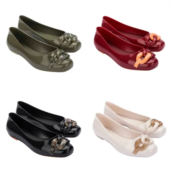 Сандалии, летняя женская обувь, женская обувь с квадратной головкой, на мягкой подошве, с неглубоким носком, модная обувь для взрослых на плоской подошве, размер 35–40