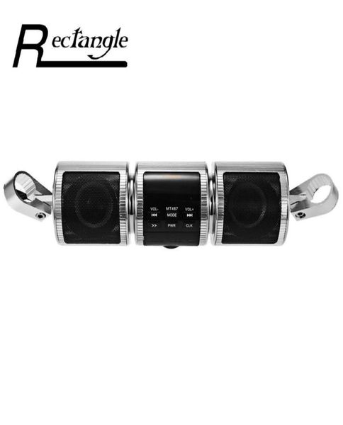 PromotionMotorcycle Bluetooth stereo hoparlör motosiklet mp3 müzik çalar FM Radyo ayarlanabilir braket suyalımcı LED ekran9976506