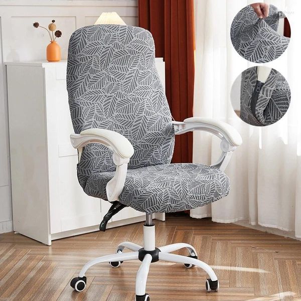 Stuhlhussen, Stretch-Bürobezug, elastischer Jacquard, Gaming-Schonbezüge, All-Inclusive-Computerstühle, Sitzschutzhülle, Heimdekoration