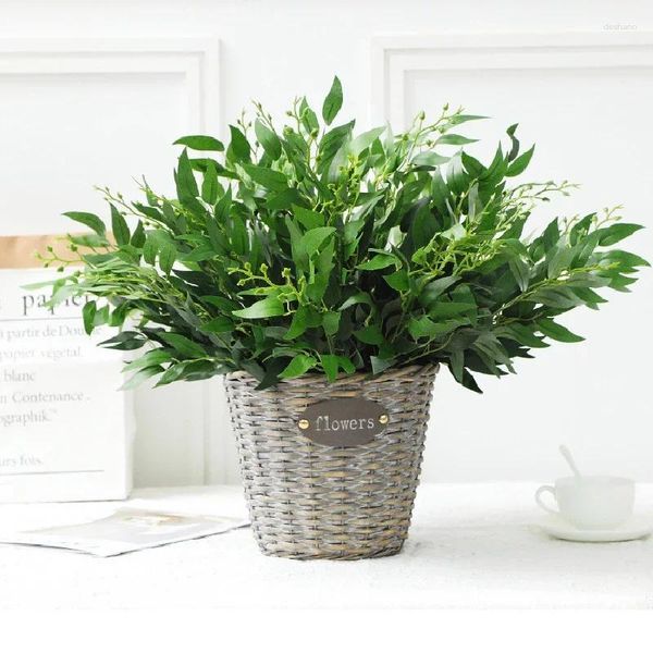 Flores decorativas Plantas artificiais Garden Ball Home Garden decorar