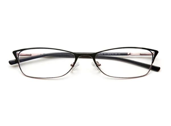 Óculos de sol tessalate metal óculos quadro mulheres gato olho glasse claro vintage transparente prescrição miopia mulher óculos óptico2310327