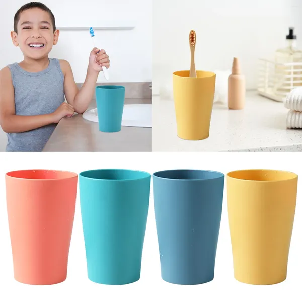 Bicchieri Set di tazze di Natale Bicchieri di plastica in PP Gargarismi Acqua fredda Stoviglie per bambini Lavare Cucina da campeggio