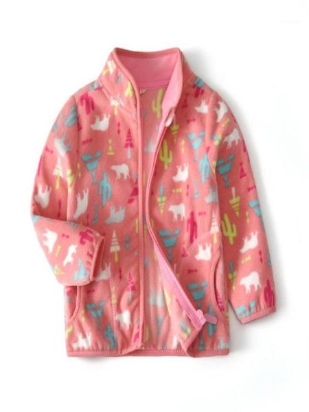 2020 vestiti del bambino del fumetto rosa giacca per bambini giacche invernali per ragazze cotone ragazze tuta sportiva ragazza cappotti per bambini 210 età12831349