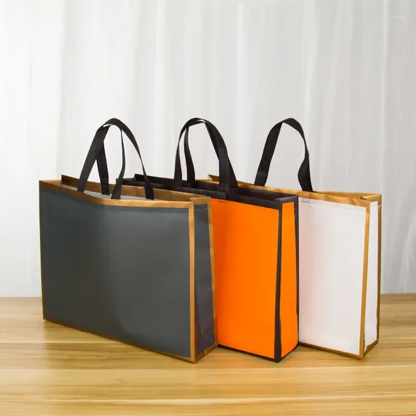 Sacos de compras Saco dobrável Grande Eco-Friendly Tote Reutilizável Ombro Bolsas Femininas Não Tecido Bolsa Dobrável