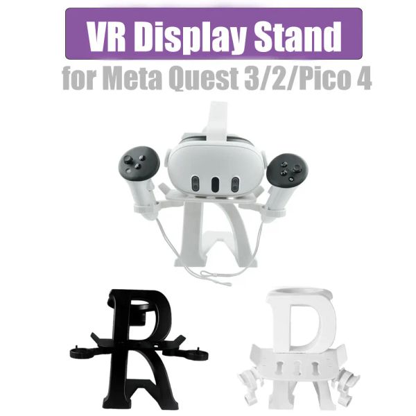 Подставка для дисплея устройств VR для Meta Quest 3/2/Pico 4, подставка для хранения, установка демонтируемых очков VR, сменные аксессуары