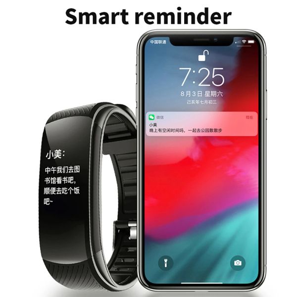 Armbänder C5S Smart Watch Fitness Wasserdichte Schrittzählung Smart Reminder Fernbedienung Smart Armband für Android IOS Smartwatch