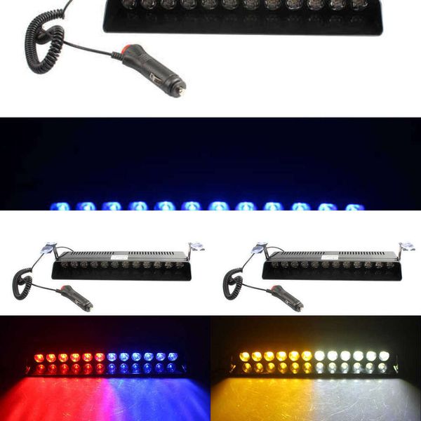 Update 12V 12W Notfall-LED-Blitzlicht-Warnlicht Rot Blau Gelb Weiß LED-Blinklichtturm-Warnlicht Autolichtmontage