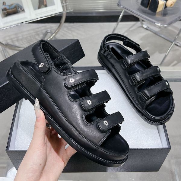 Kadın sandaletler tasarımcı platform topuklu 3 kayışlı açık plaj ayakkabısı Strass slaytları ile kapitone doku pembe yeşil mavi siyah eğlence ayakkabı kızlar rahat ayakkabı