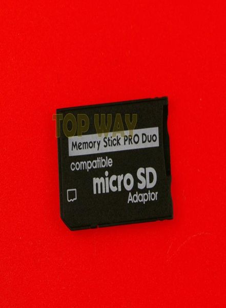 Micro SD TF para Memory Stick Pro Duo MS compatível com PSP 1000 2000 3000 Adaptador de slot para cartão Converter7158682