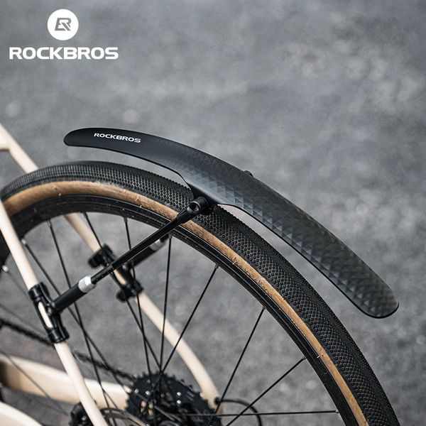 ROCKBROS велосипедное крыло, велосипедное крыло, мягкое пластиковое крыло из полипропилена, прочное, подходит для дорожных велосипедных защитных аксессуаров 240318