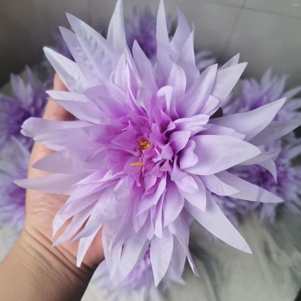 Flores decorativas 31 peças flor artificial tecido de seda casamento decorar mesa de festa de aniversário com