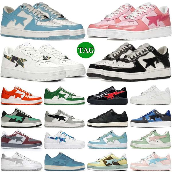 Deisgner sapatos sapatos casuais para homens mulheres tênis de cano baixo preto bebê azul vermelho azul rosa laranja verde cinza triplo branco marrom bege marinho combinação de cores masculino