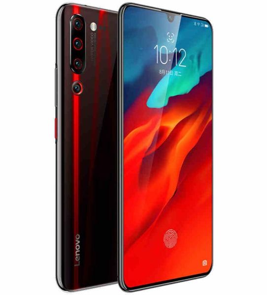 Оригинальный сотовый телефон Lenovo Z6 Pro 4G LTE, 6 ГБ ОЗУ, 128 ГБ ПЗУ, восьмиядерный процессор Snapdragon 855, Android 639quot, 480 МП, идентификатор отпечатка пальца Smart9023658