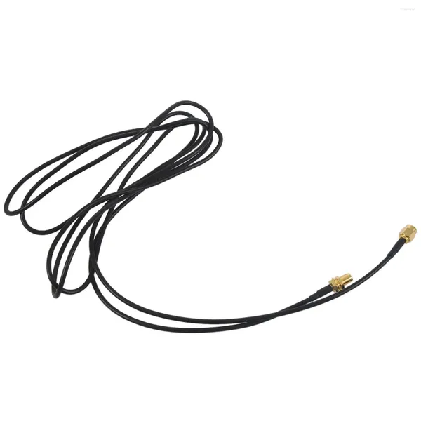 Colheres Cabo de extensão de antena WIFI RP-SMA macho para fêmea adaptador de conector RF RG174 2M