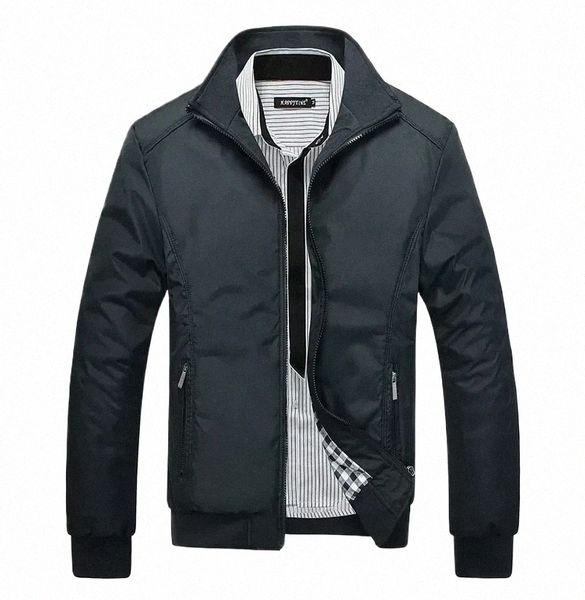 Qualidade alta jaquetas masculinas homens novos casacos casuais primavera regular fino casaco para masculino atacado plus size M-7XL 8xl c7lr #