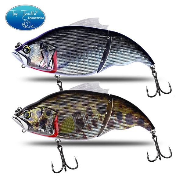 CF LURE Vatalion 2 Articulado Baixo Crankbait Artificial Hard Bait 15 Cores Flutuante 190mm 135g Wobbler Truta VIB Pesca Vibração 240314