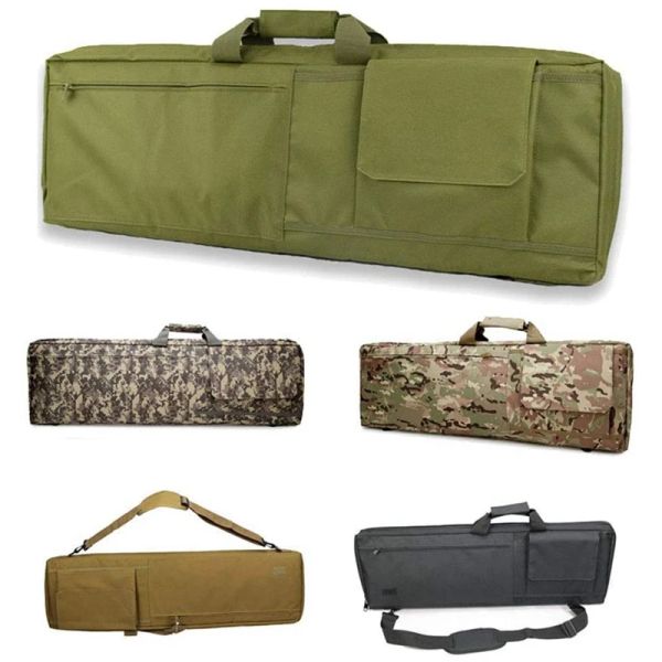 Bolsas de 100 cm de rifle tático Bolsa de assassinato de tiro de tiro com capa de capa de capa de capa de caça à caça de caça ao pacote de armas táticas airsoft