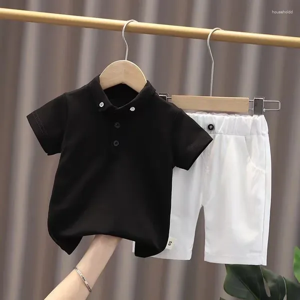 Kleidungssets Junge 2-teiliges Set Kinderkleidung Anzüge Kinder Baby Outfits Sommer 24-042