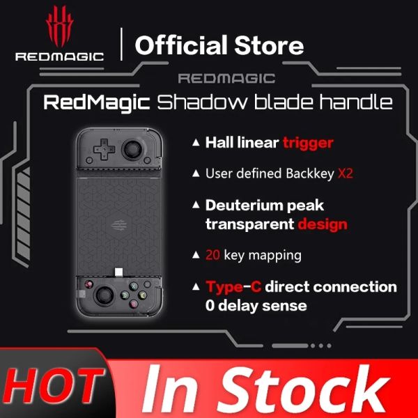 Oyuncular Nubia Redmagic Shadow Blade Oyun Telefonu için Gamepad Redmagic 8 Pro OnePlus 11 IQOO 11PRO IPO 14 PRO ESPPORS TO Gamepad