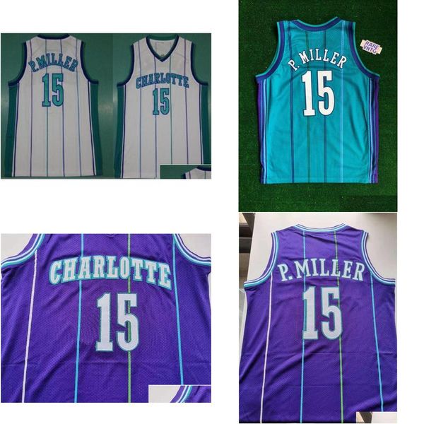 College-Basketball trägt seltenes Trikot für Männer, Jugendliche, Frauen, Vintage, P. Miller, Größe S-5Xl, individuell, beliebiger Name oder Nummer, Drop-Lieferung, Sport, Outdo, Otsw9