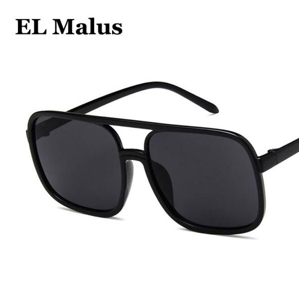 EL Malus Occhiali da sole con montatura quadrata grande Uomo Donna Designer di marca Lenti riflettenti Occhiali da sole Uomo Donna Occhiali da guida Oculos SG01434345