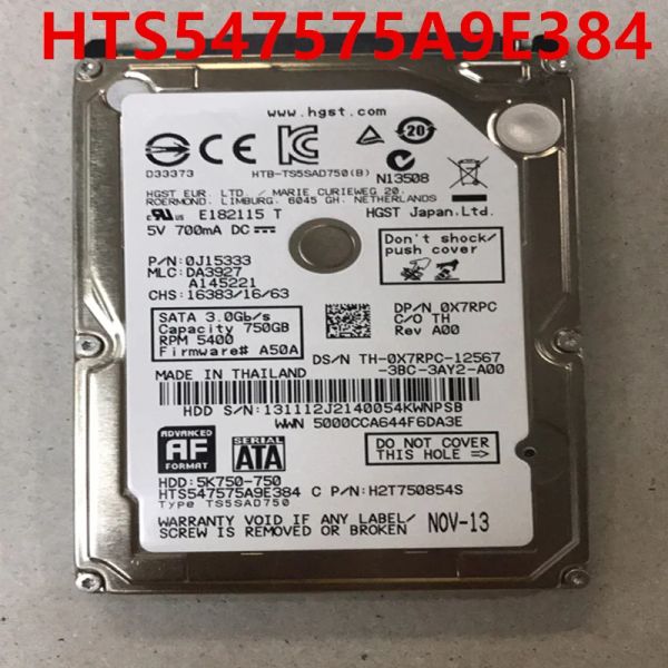 HGST 750GB 2.5 