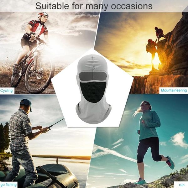 Bandane Moto Lycra Copertura Completa Maschera Ciclismo Passamontagna Cappello Appendini Outdoor Antivento Per Sci CS