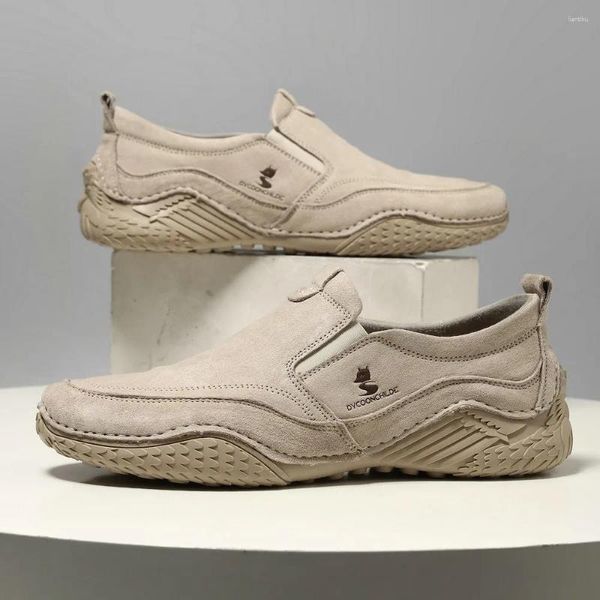 Scarpe casual Sneakers da uomo in vera pelle Sneakers di grandi dimensioni con lacci Mans Running Cow Zapatillas Hombre Mocassini firmati