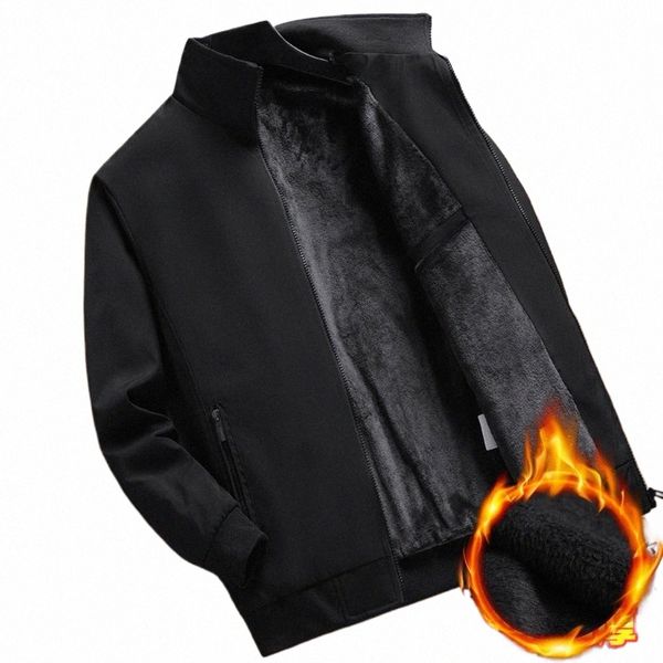 Casacos de inverno de lã quente outono para homens busin escritório dr casaco casual jaqueta de inverno dos homens cor sólida luxo outerwear homem q86u #