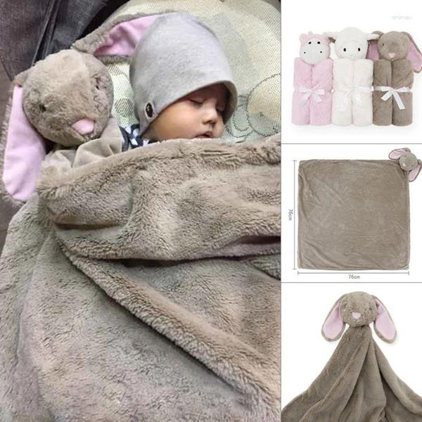 Cobertores de inverno Baby Clanta de flanela de animal fofo crianças calmantes sacos de dormir garoto de banho solto sono de pijamas quentes de pijamas