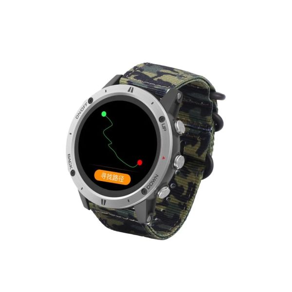 Orologi SUNROAD G5 BLE5.0 rifiuta la chiamata Guardia Nazionale Campo GPS+BUSSOLA+GLONASS+BEIDOU+Triathlon Display TFT IPS da 1,28