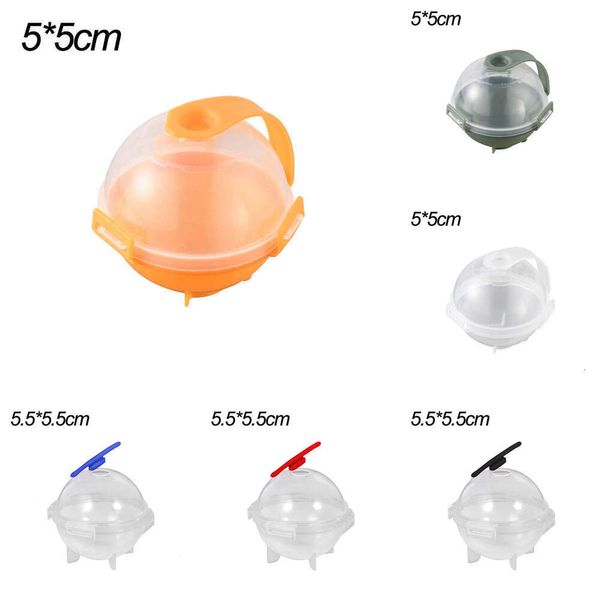 2024 runde Ice Cube Mold Food Grade Silikon Ice Ball Maker Mold DIY Bar Werkzeuge Küche Gadgets Ice Ball Form für Cocktail Trinken