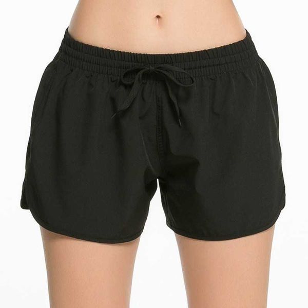 Shorts esportivos femininos de secagem rápida com leggings fitness treinamento de corrida maratona ciclismo dinâmico camada única 006