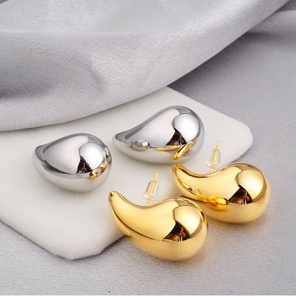 Orecchini a cerchio di diamante di lusso Orecchini designer Lettera di marca Catena di orecchini Geometrici Accessori per gioielli